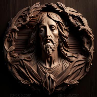 3D model st jesus (STL)